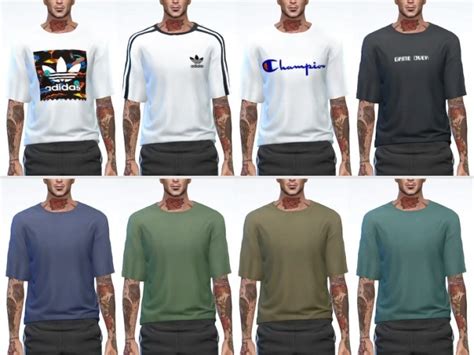 Loose Fit T Shirt By Darte77 At Tsr Sims 4 Updates