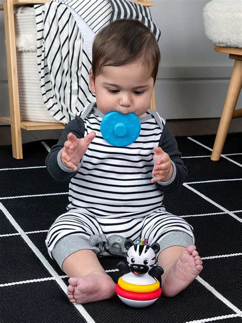 Baby Einstein Stack And Wobble Zen Teether Toy