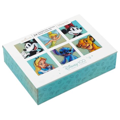 Disney 100 Years Of Wonder Anniversary Boxed Blank Note Cards