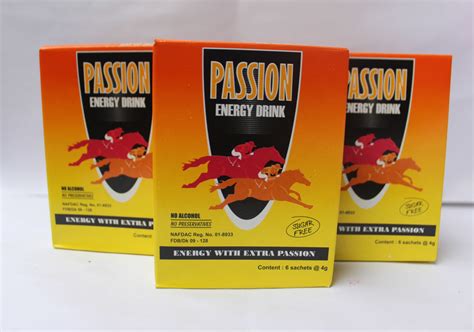 Passion Energy Drink Orange Group Limited