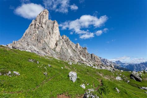 National Park Dolomites Italian Mountains Stock Photo Image Of
