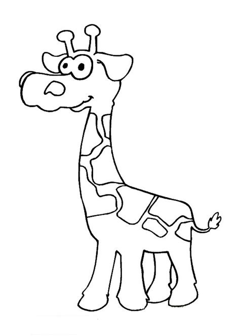 Mewarnai Gambar Jerapah - Mewarnai Gambar