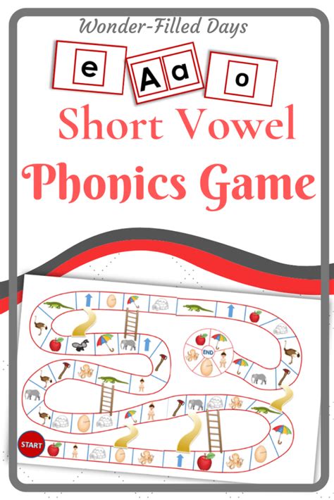 Short Vowel Games Printable