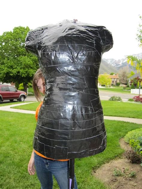 Diy Duct Tape Mannequin 09 Craft Projects For Every Fan