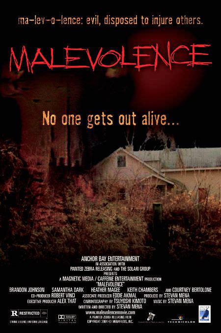 Blood Brothers Malevolence Trilogy Malevolence Bereavement Malevolence Killer
