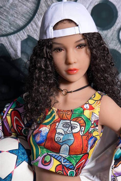 Sexy Curly Hair Sex Doll 2020 Hot Light Tan Love Dolls