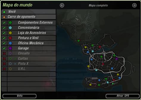 Need For Speed Underground 2 Map Bilder