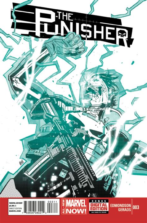 Punisher Vol 10 3 By Mitchell Thomas Gerads Punisher Art Marvel
