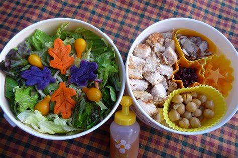 Low Cal Salad Bentos Beneficial Bento
