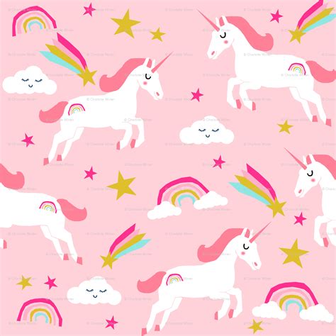 T Ng H P Cute Pink Unicorn Background B T Ng Cho Fan