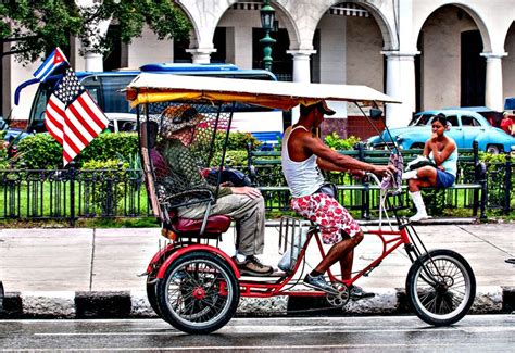 Bicitaxis Are A Fun Way To See The City Cuba Travel Tours Cuban Flag