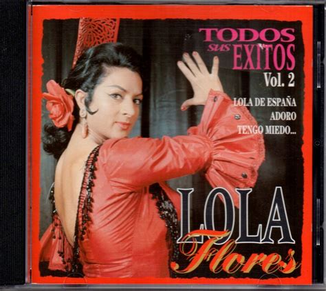 Lola Flores Todos Sus Éxitos Vol2 Cd Importado Como Nuevo 49800
