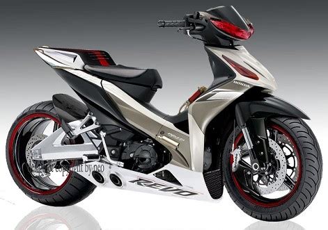 Modifikasi motor is a lot of fun however live sure to genius your excitement whereas having an daedalian looking ride with have an attractive looking and secure to snigger at motorbike. Gambar Motor Keren Hasil Modifikasi