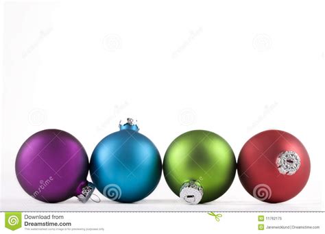 In creative writing this week we were learning how to be very descriptive and so we wrote and demonstrated this in class. Blue And Green, And Red, Christmas Ornaments Stock Image ...
