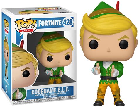 1.5 inch tall and comes in a. Fortnite - Codename E.L.F. US Exclusive Pop! Vinyl Figure