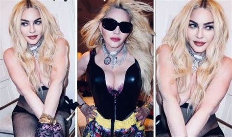 Madonna Goes Topless As She Strips Off In Eye Popping Snaps To Promote New Music