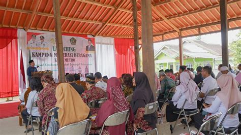 Qomaru Launching Kampung Moderasi Beragama Semoga Mampu Merawat