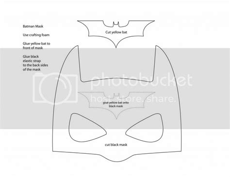A Thousand Phases Make Your Own Batman Mask