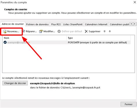 Configurer Son Compte E Mail Dans Outlook 2019 Documentation