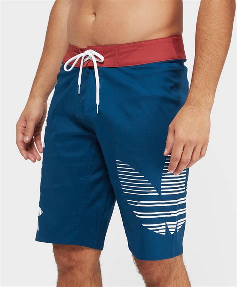 Adidas Originals As Board Swim Shorts In Blue For Men Lyst