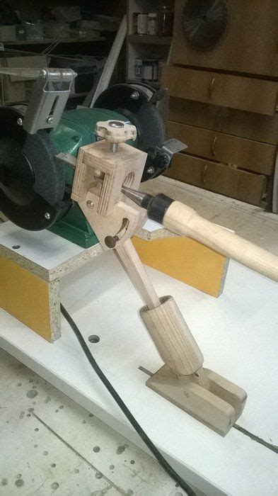 Jig For Sharpening Woodturning Chisels Woodworking School Woodworking