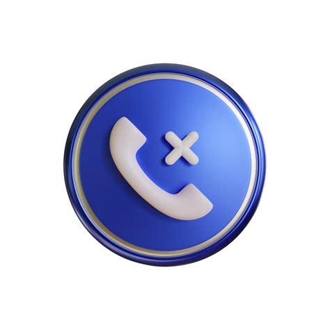 3d Missed Call Icon For Your Websites 14968824 Png