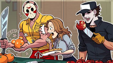 Camp Counselor Jason Jason Vorheese And Michael Myers Vs Bad Apples Friday The 13th Comic Dub