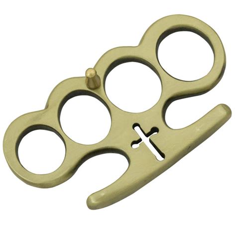 Detachable Brass Knuckle Belt Buckle