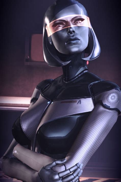 Corporeal Form Cyborg Girl Mass Effect Characters Edi Mass Effect