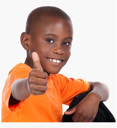 Black Kid Thumbs Up Png Image Black Kid Png Free Transparent Png