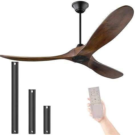 Buy Ceiling Fan Without Lights 52 Wood Ceiling Fans With Remote