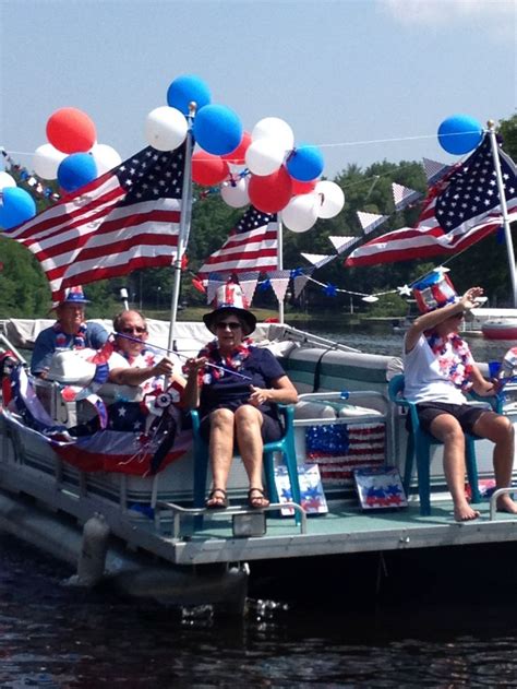 Every year on cooley lake, the boaters decorate their pontoons in various themes to celebrate the holiday. Pin by Linda D'Andrea Dawson on Roscommon, MI - Lake James ...