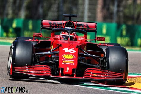 Charles Leclerc, Ferrari, Imola, 2021 · RaceFans