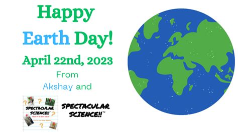 Happy Earth Day 2023 Spectacular Science
