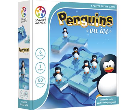 JUEGO DE LÓGICA MARCA SMART GAMES: PINGÜINOS SOBRE HIELO ...