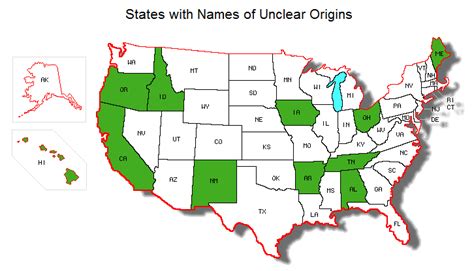 Used to describe the particular way in which something…. Data Analysis: the meaning behind the US state names ...