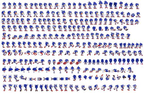 Transparent Sonic Sprite Sheet Png Ugndan Knuckles Sprite Sheet Sonic