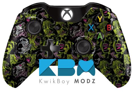 Living Dead Zombies Xbox One Controller Kwikboy Modz Llc