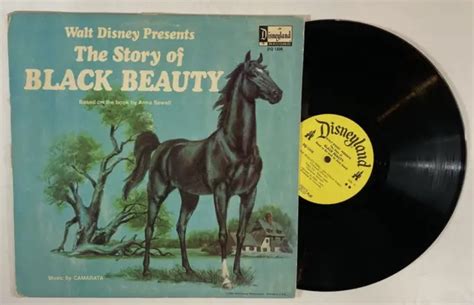 Walt Disney Presents The Story Of Black Beauty Lp Record Disneyland Dq