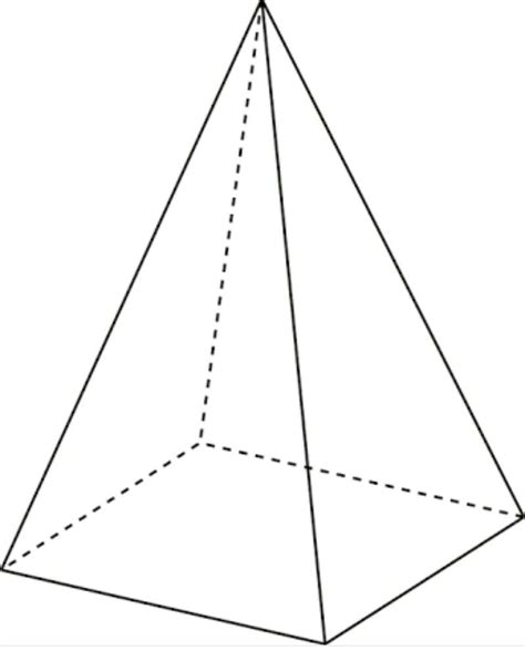 write the number of faces, edges ,vertices of the ...