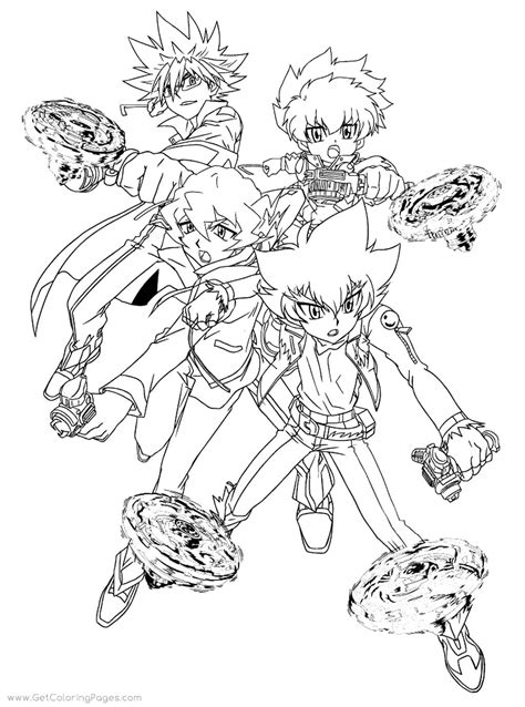 Printable Beyblade Coloring Pages Anime Coloring Pages