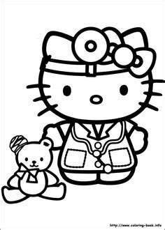 Here is a coloring page the doctor. Eye Doctor Coloring Page - Coloring Home