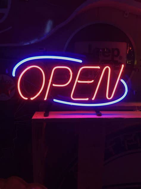 Open Sign Open Neon Signs Open Light Up Signs Light Up Open Signs