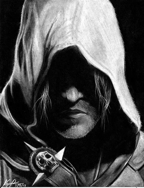 Assassins Creed Iv Edward Kenway Portrait By Egrka On Deviantart