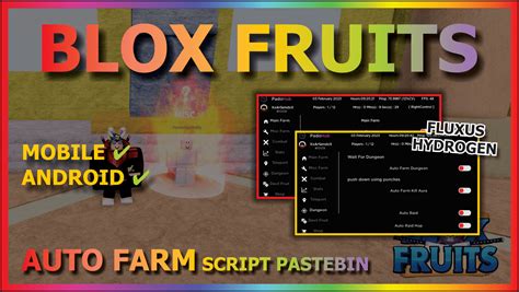 Blox Fruits Script Auto Farm ScriptPastebin