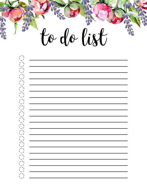 40 Printable Daily Planner Templates Free Template Lab To Do