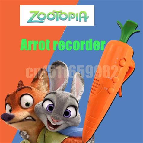 Cartoon Movie Zootopia Judy Cosplay Accessory Officer Judys Carrot