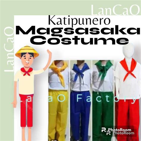 Lancao S Magsasaka Costume Katipunero Costume Filipino Attire Linggo Ng Wika Shopee Philippines