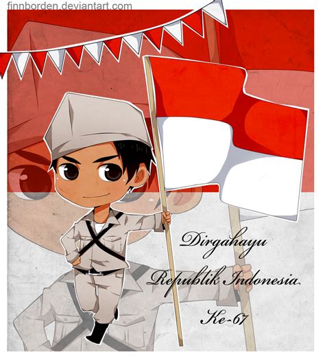 Contoh Gambar Kartun Tentang Kemerdekaan Indonesia Imagesee