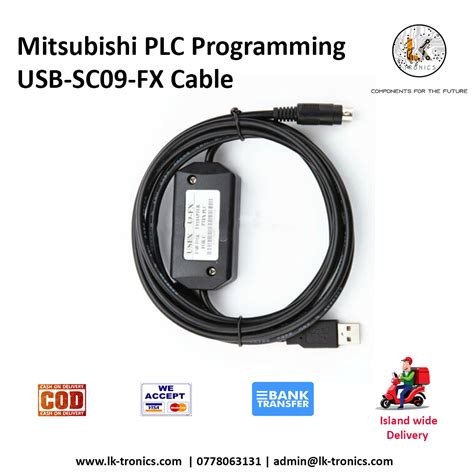 Mitsubishi Plc Programming Usb Sc09 Fx Cable